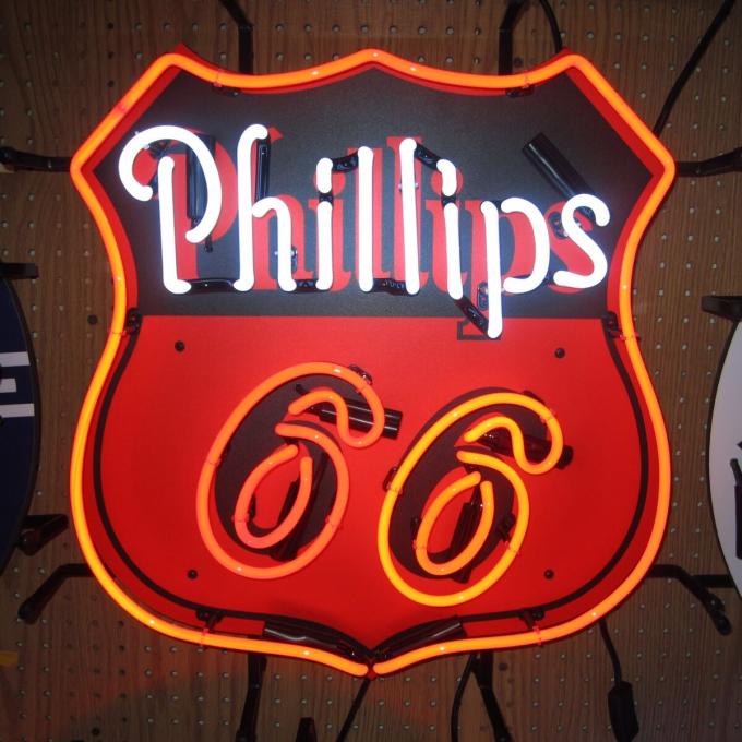 Neonetics Standard Size Neon Signs, Phillips 66 Neon Sign