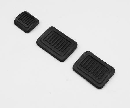 Detroit Muscle Technologies Mopar Dodge Truck 72-91 Manual Clutch Brake Pedal Pad Set TRK7291PP10-MANUAL