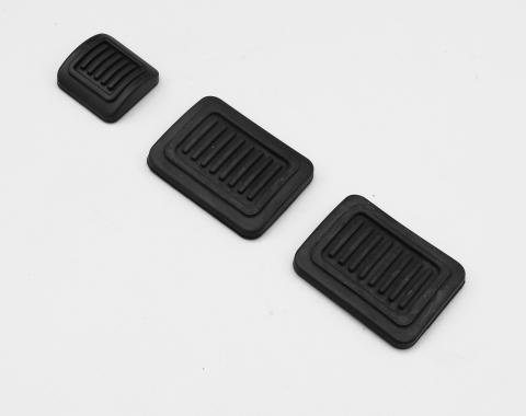 Detroit Muscle Technologies Mopar Dodge Truck 72-91 Manual Clutch Brake Pedal Pad Set TRK7291PP10-MANUAL