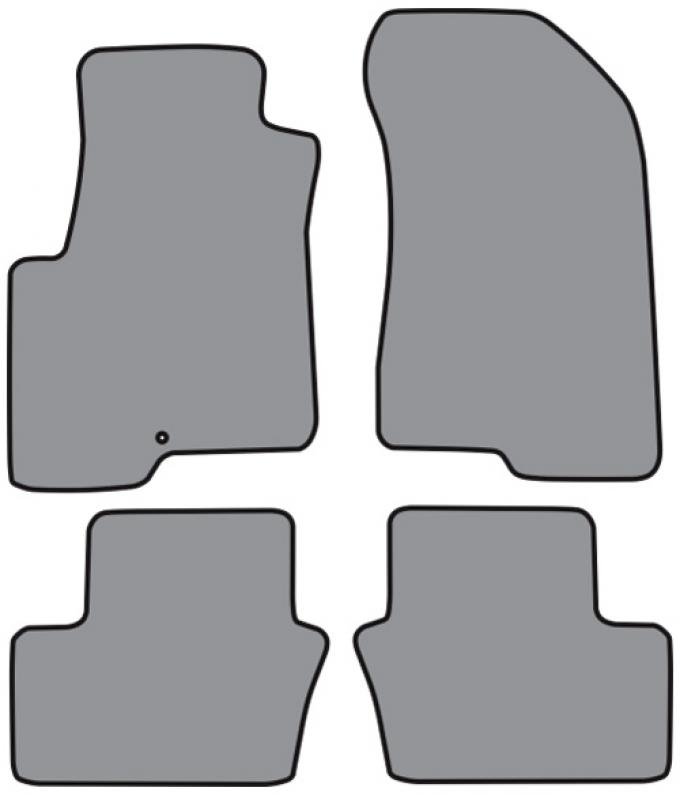 ACC 2007-2017 Jeep Patriot Floor Mat 4pc (P603 P603R) Cutpile