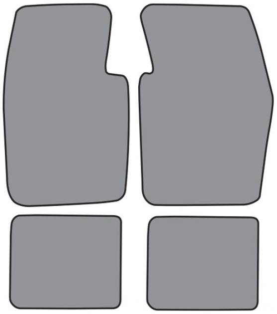 ACC 1964-1969 Plymouth Barracuda Floor Mat 4pc (FM692F FM18R) Loop ...