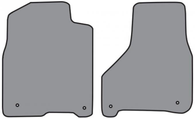 ACC 2019-2024 Ram 1500 Classic Quad Cab Floor Mat 2pc (P610F) Cutpile