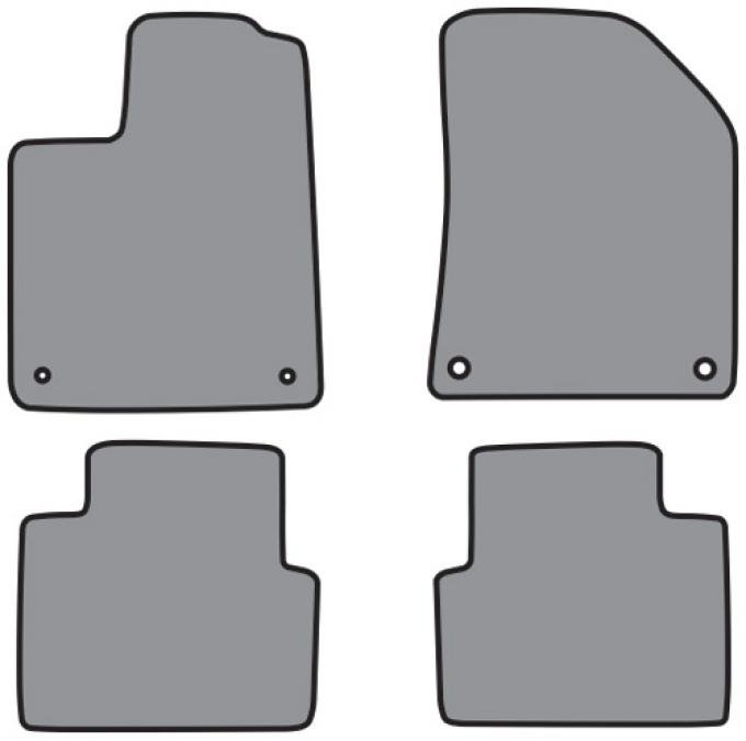 ACC 2015-2017 Chrysler 200 Floor Mat 4pc (CR301F CR301R) Cutpile