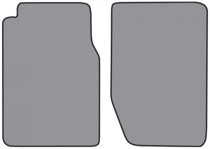 ACC 1963-1964 Jeep J-200 Floor Mat 2pc (JE321F) Loop