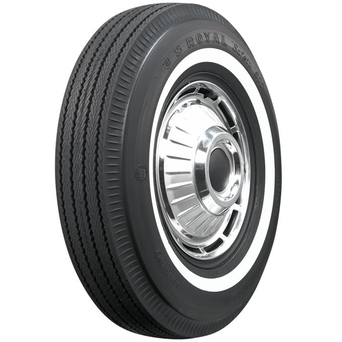 US Royal 1.00 Inch Whitewall Tire 650-13 51035