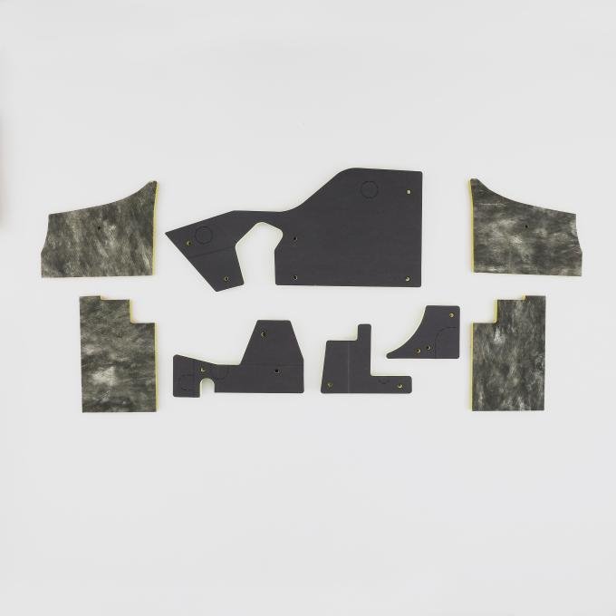 Detroit Muscle Technologies Mopar C Body 69-73 Non AC Firewall with Pins & Kick Panel Kickpanel Insulation CXX6973FI02