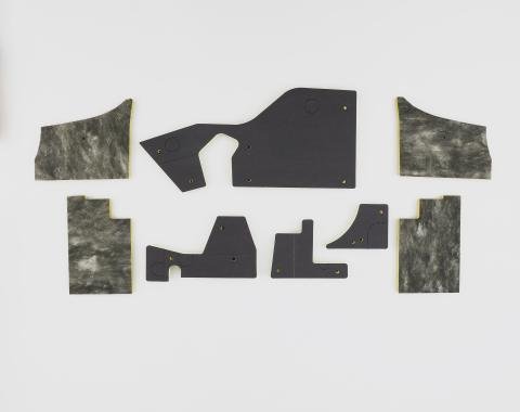 Detroit Muscle Technologies Mopar C Body 69-73 Non AC Firewall with Pins & Kick Panel Kickpanel Insulation CXX6973FI02