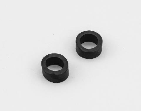 Detroit Muscle Technologies Mopar E Body 70-71 B Body 66-72 Quarter Glass Up Stop Rubber Bumpers - 2pcs - SMALL CHR2782878-2