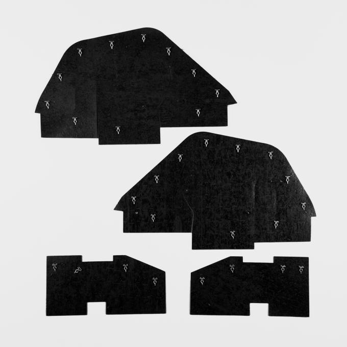 Detroit Muscle Technologies Mopar C Body 65-68 Chrysler A Arm Splash Shield Set CXX6568SS70