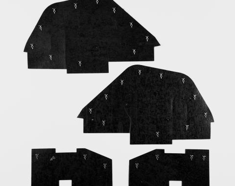 Detroit Muscle Technologies Mopar C Body 65-68 Chrysler A Arm Splash Shield Set CXX6568SS70