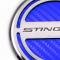 2014-2019 Z06/Z51/C7 Stingray- Fluid Cap Covers w/Etched 'Stingray' 6Pc - Manual Transmission 053020