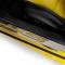 2010-2015 Camaro - Outer Door Sills with 'SS' Inlay 2Pc - Stainless Steel, Choose Color Inlay 101003
