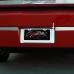 American Car Craft 2008-2014 Dodge Challenger Tag Back Plate Polished (frame not included) 152009