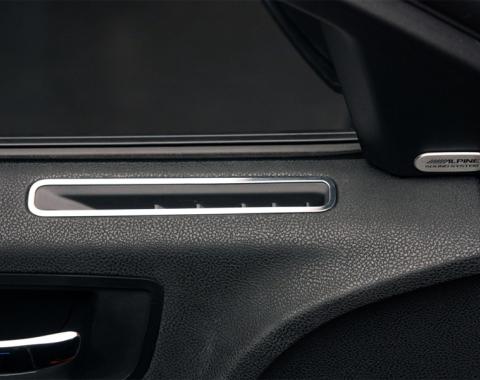 American Car Craft 2011-2013 Dodge Charger A/C Vent Trim Door Polished 2pc 331005