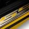 2010-2015 Camaro - Outer Door Sills with 'SS' Inlay 2Pc - Stainless Steel, Choose Color Inlay 101003