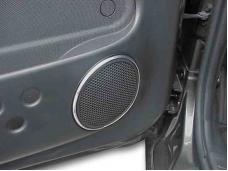 American Car Craft 2001-2005 Chrysler PT Cruiser Speaker Bezels Chrome Molding Front Standard 4 Door 2pc 711037