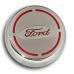 2015-2017 Ford Mustang - Ford Oval Engine Fluid Cap Cover Set 4Pc - Choose Color 173005