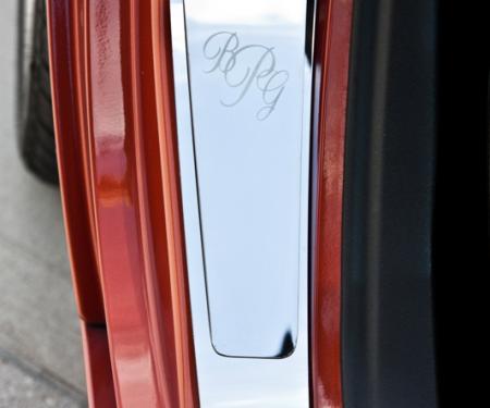 American Car Craft Vanity Plates Polished Monogramed, 2 or 3 Initials Specify Initials 041028