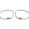 American Car Craft 2008-2019 Dodge Challenger Side Mirror Trim"6.1L" 2pc 151016