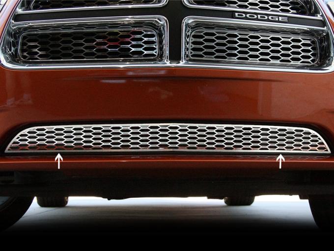 American Car Craft 2005-2013 Chevrolet Corvette Grille Lower Factory Overlay 1pc Polished 332006