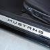 American Car Craft Doorsills Stainless Mustang w/Carbon Fiber 271029