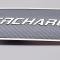 American Car Craft 2011-2013 Dodge Charger Door Badge Carbon Fiber Supercharged w/Polished Trim 2pc Front 331043