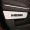 American Car Craft Door Badges "Hemi" Front Satin 2pc 331007