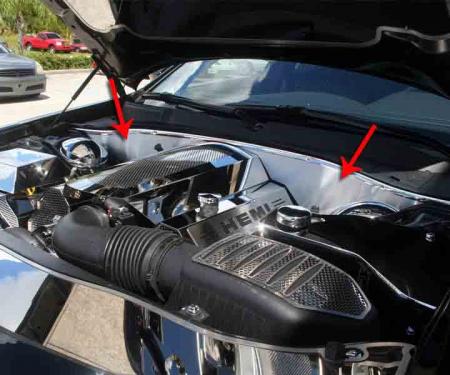 American Car Craft Firewall Polished works only w/ACC Replacement Fuel Rail & Plenum Covers 333016