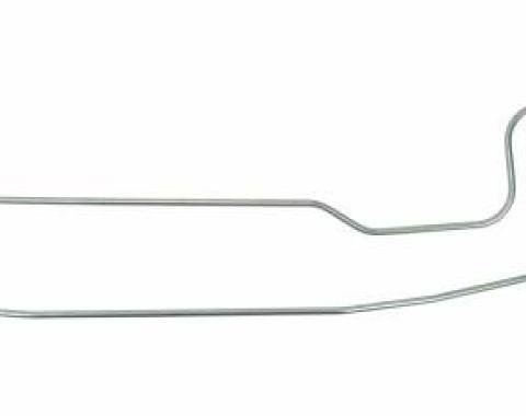 Shafers Classic Reproductions 1962-1965 Dodge B-Body Rear End Housing Brake Line, Stainless Steel HBL314S