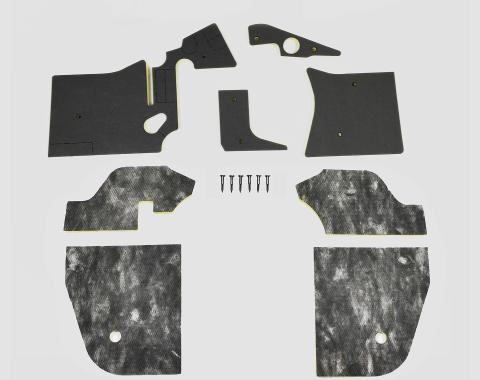 Detroit Muscle Technologies Mopar A Body 73-74 AC Firewall Insulation with Pins & Kickpanel Insulation AXX7374FI12