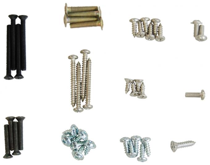 Southwest Repro Exterior Trim Screw Set, 70-71 Duster A-271201