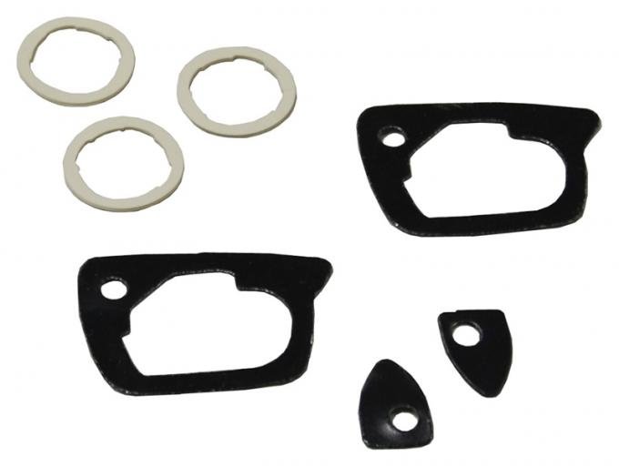 Southwest Repro Door Handle & Lock Gasket Set, 67-72 A-Body; 68-70 B-Body A-151001