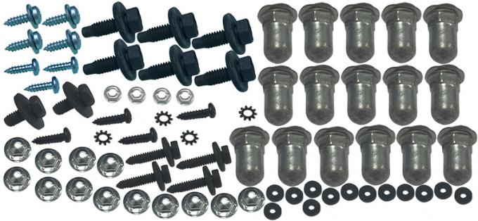 Southwest Repro Trunk Bolt Kit, 72 Barracuda A-270723