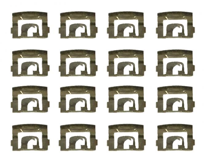 Southwest Repro Back Glass Molding Clip Set, 71-74 Dodge Plymouth B-Body A-270032