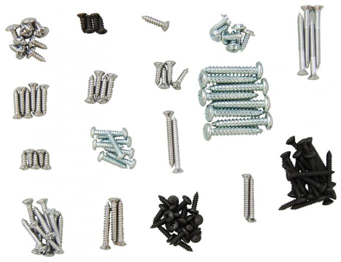 Southwest Repro Interior Trim Screw Set, 69-70 GTX Road Runner Super Bee Hardtop A-271018