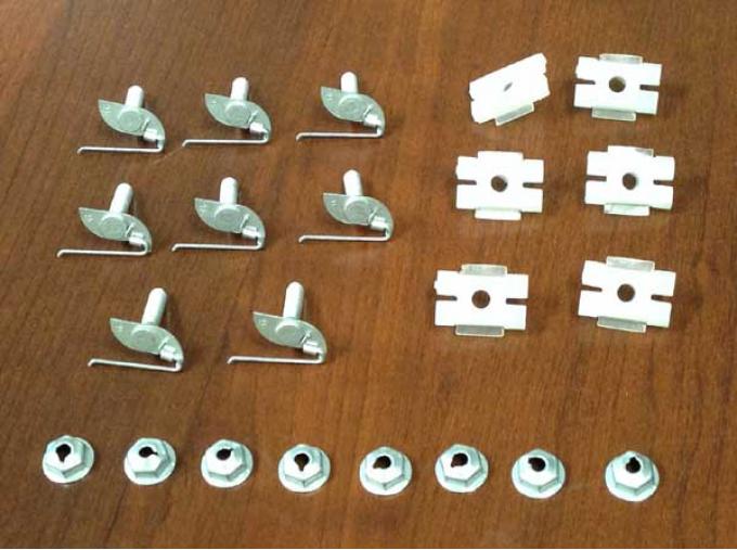 Southwest Repro Trunk & Quarter Panel Molding Clip Kit, 70-74 Dodge Plymouth E-Body A-270283