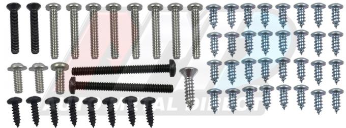 Southwest Repro Exterior Trim Screw Set, 70-72 Dart A-271215