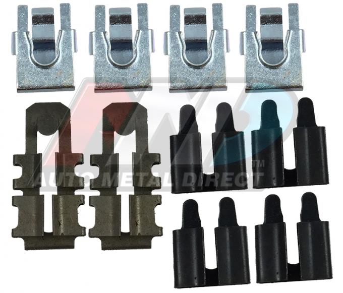 Southwest Repro Door Latch / Lock Clip Set, 66-67 Dodge Plymouth A-Body B-Body A-270500