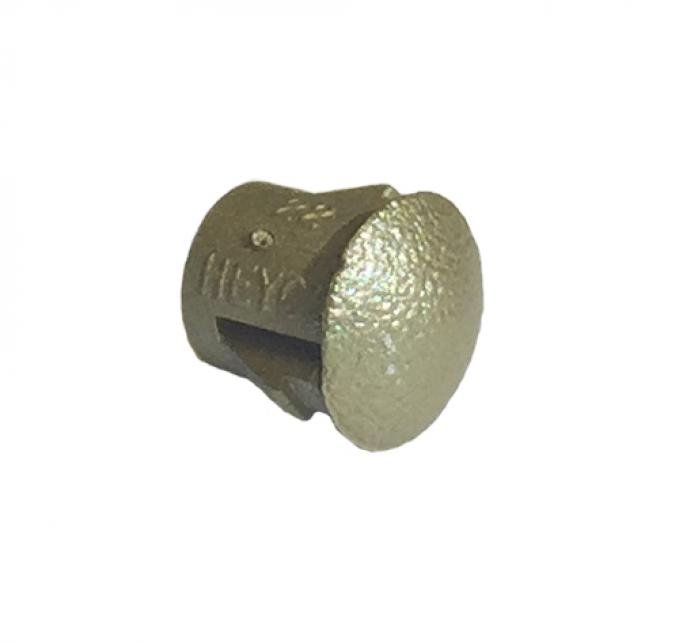 Southwest Repro Mopar A / B Body Vent Window Regulator Access Hole Plug (Gold) A-180099-630