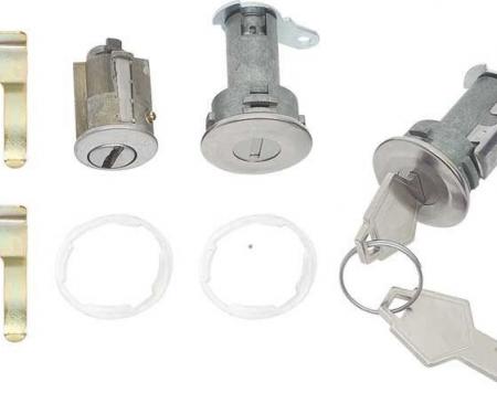 Southwest Repro Ignition & Door Lock Kit w/o Illumination, 66-68 A-Body B-Body A-280547