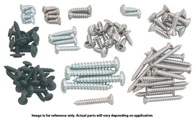 Southwest Repro Interior Trim Screw Set, 70-72 Dart Hardtop A-271025