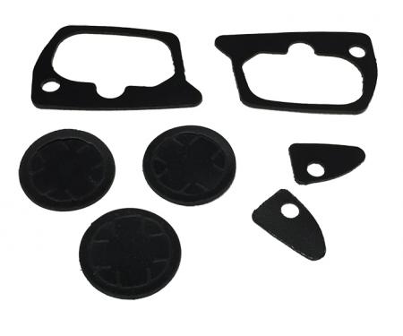 Southwest Repro Door Handle & Lock Gasket Set, 73-76 Dodge Plymouth A-Body A-151004
