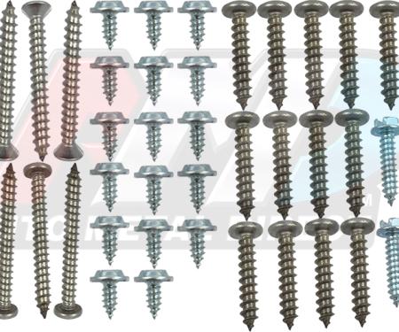 Southwest Repro Exterior Trim Screw Set, 72-73 Duster A-271202