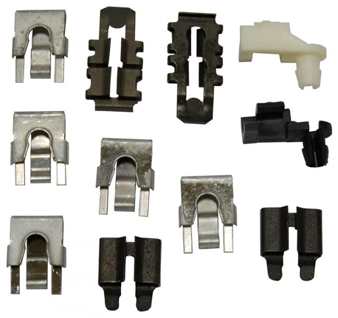 Southwest Repro Door Latch / Lock Clip Set, 68-70 Dodge Plymouth B-Body A-270501