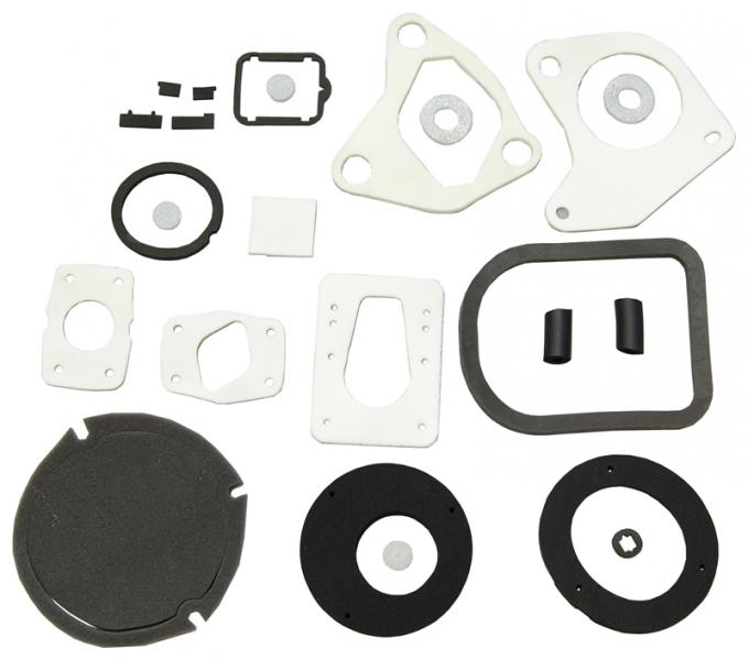 Southwest Repro Firewall Gasket Set w/ Wiper Pivots, 71-74 B-Body; 70-74 E-Body w/o AC A-151330