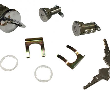 Southwest Repro Ignition & Door Lock Kit w/o Illumination, 70-71 A-Body B-Body E-Body A-280548
