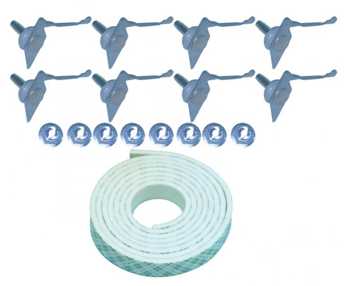 Southwest Repro Deck Lid Molding Clip Set, 70 GTX A-270274