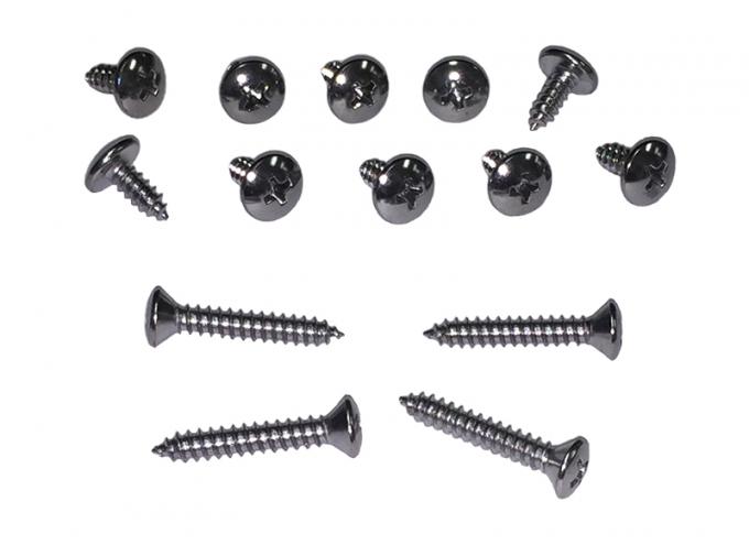 Southwest Repro Door Sill Plate Screw Set, 67-76 Dodge Plymouth A-Body A-271106