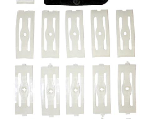 Southwest Repro Rocker Molding Clip Set, 68-70 Dodge Plymouth B-Body (Except Charger) A-270280