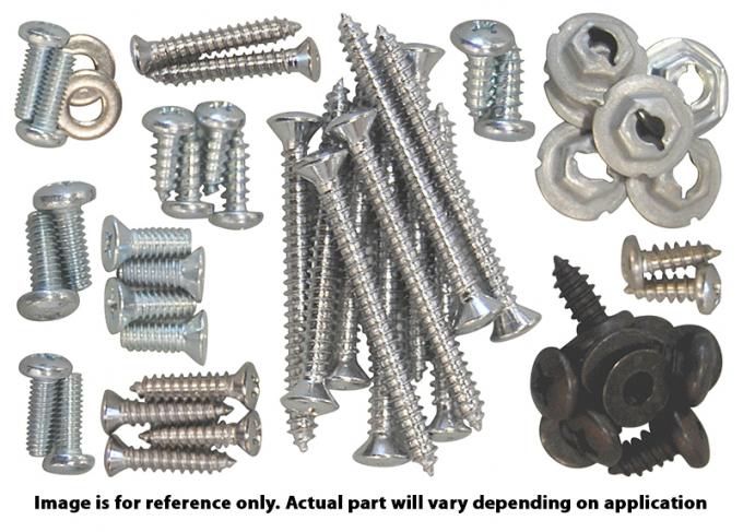 Southwest Repro Console Screw Set, 68-70 Dodge Plymouth B-Body w/ Manual Transmission A-271115